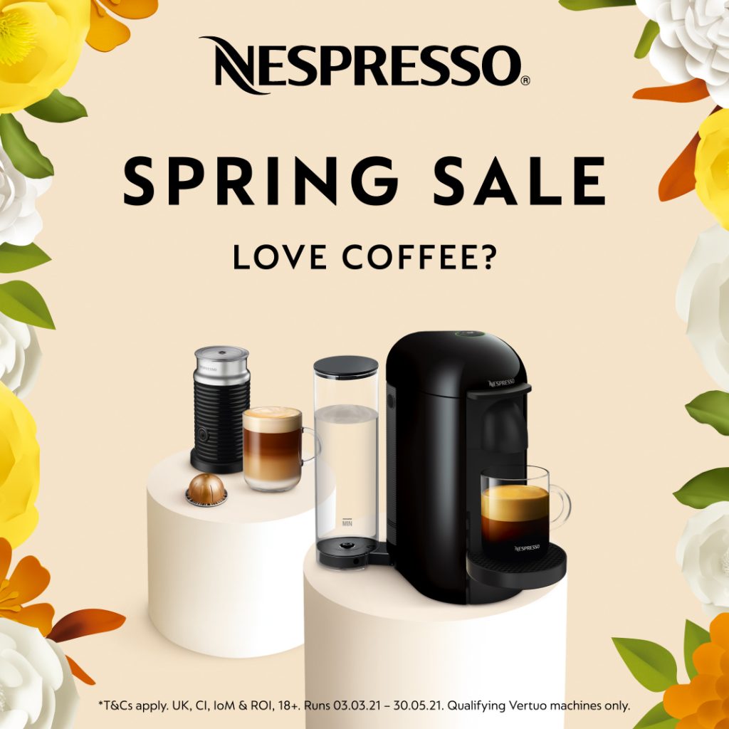 Nespresso Spring Sale – Multrees Walk