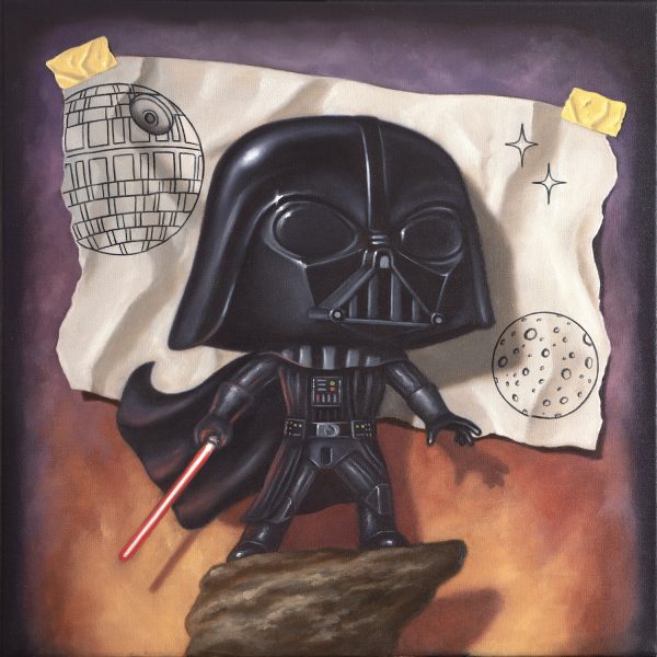Nigel Humphries, 'The Dark Side', £295 (Darth Vader) - unframed