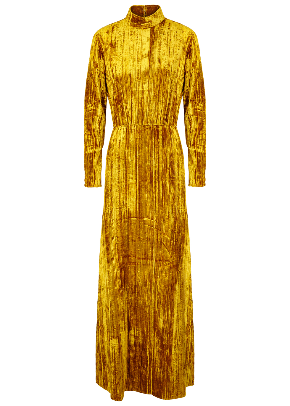 Hero HN STINE GOYA_Liv rust velvet maxi dress_£345.00